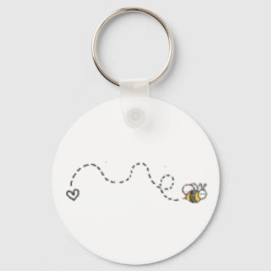 Cute Bee Sleutelhanger