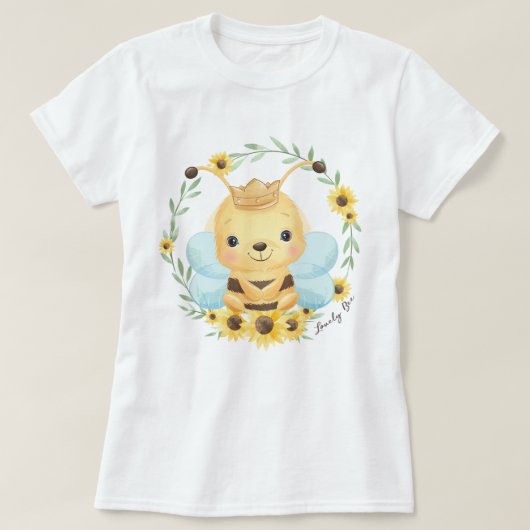 Cute Bee T-Shirt (Design voorkant)