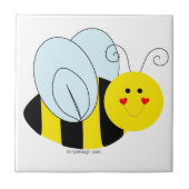 Cute Bee Tegeltje (Voorkant)