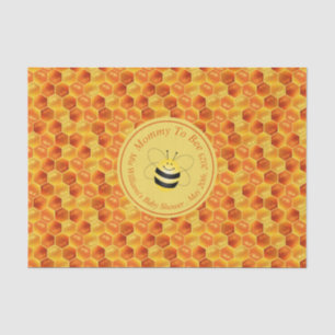 Cute Bee ThMED Baby shower Tissuepapier