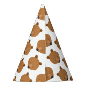 Cute Beer Animal Feesthoedjes (Achterkant)