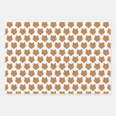 Cute Beer Animal Inpakpapier Vel (Voorkant)