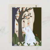 Cute Beer Briefkaart (Voorkant / Achterkant)