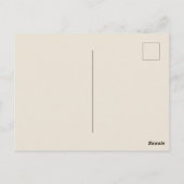 Cute Beer Briefkaart (Achterkant)