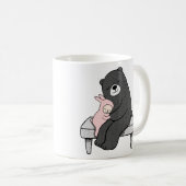 Cute Beer & Bunny Mok Aangepaste Mok voor persoonl (Voorkant rechts)