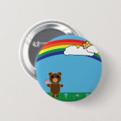 Cute Beer Button (Voorkant /achterkant)