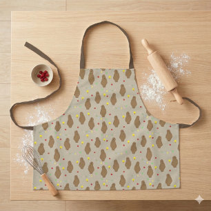 Cute Beer en IJspatroon Schort