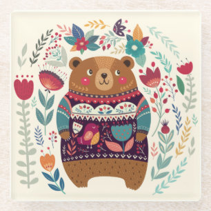 Cute Beer Glazen Onderzetter