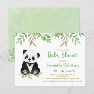 Cute Beer Greenery Eucalyptus Waterverf Neutraal Uitnodiging Briefkaart