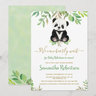 Cute Beer Greenery, we kunnen snel wachten op baby Kaart