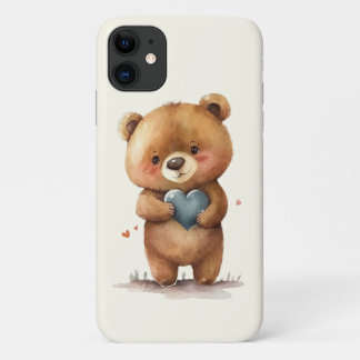 Cute beer met hart iPhone 11 hoesje