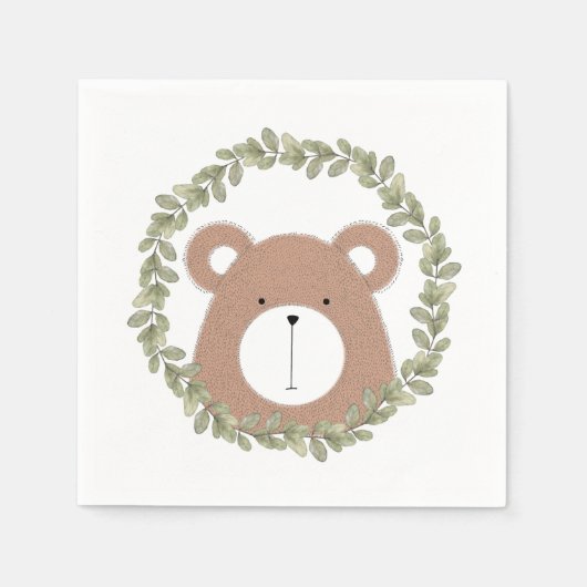 Cute Beer Napkins Servet (Voorkant)