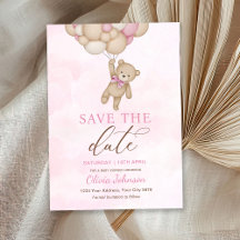 Cute Beer Roze Save the Date
