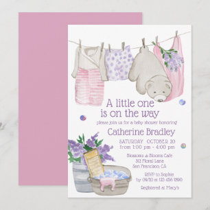 Cute Beer Wassen Dag Baby Shower Kaart