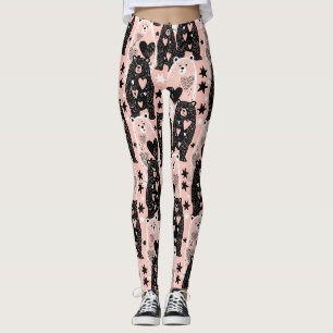 Cute Beer - Zachte Pastel Bos (4) Leggings