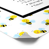 Cute bees Classroom Poster (Hoek)