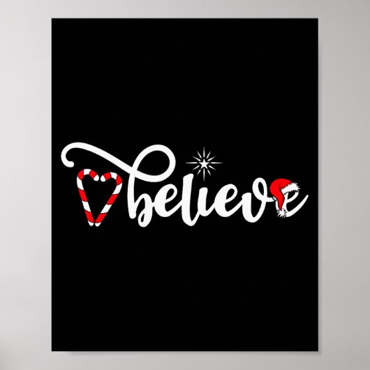 Cute Believe Christmas  Poster (Voorkant)