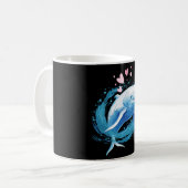 Cute Beluga Whale Cadeau Mug (Devant gauche)