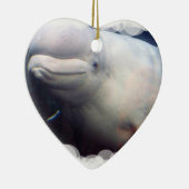 Cute Beluga Whale Ornament (Rechts)