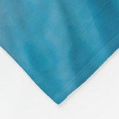 Cute Beluga Whale Zee Animal Fleece Deken (Hoek)