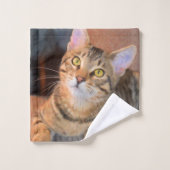 Cute Bengal Kitten (Gant de toilette)