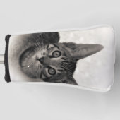 Cute Bengal Kitten Golfheadcover (Voorkant)