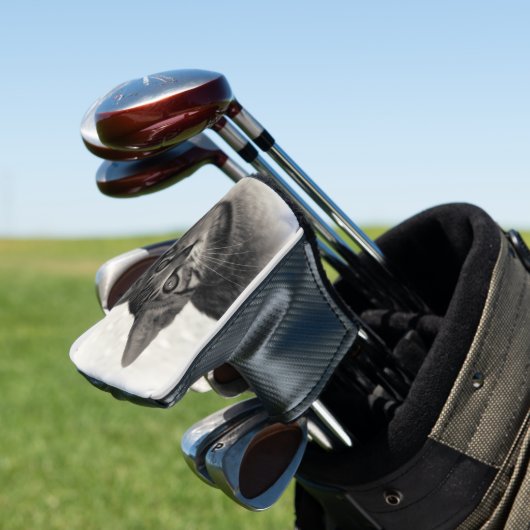 Cute Bengal Kitten Golfheadcover (Insitu)