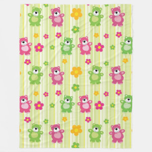 Cute Beren Fleece Deken