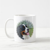 Cute Bernese Mountain Dog Koffiemok (Links)