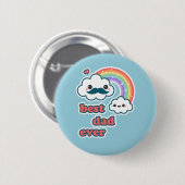 Cute Best Cloud Dad Ronde Button 5,7 Cm (Voorkant /achterkant)
