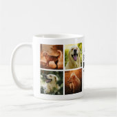 Cute Best Dog Ma Photo Collage Coffee Mok (Links)