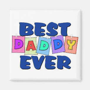 Cute Best Papa EVER Magneet
