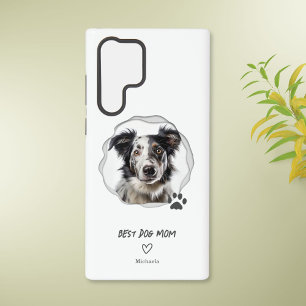Cute Beste Hond Moeder Foto Samsung Galaxy Hoesje