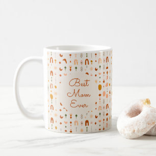 Cute Beste Moeder Ooit Boho Patroon Koffiemok
