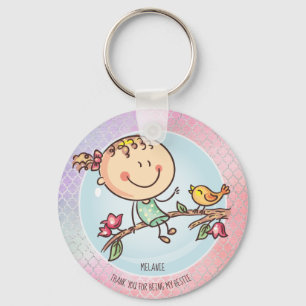 Cute BFF Besties Kawaii Gifts for Girls Friends Sleutelhanger