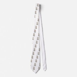 Cute Bichon Frise Mannen Necktie Stropdas