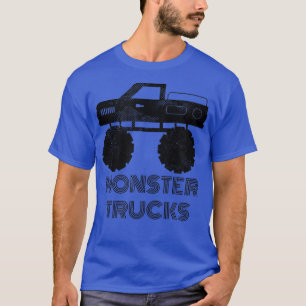 Cute Big Car Fans Cool Truckers Monster Trucks Lov T-shirt