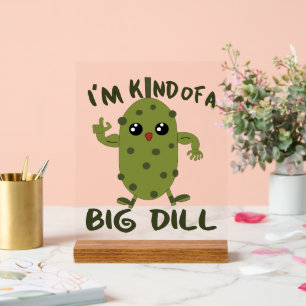 Cute big deal pickle unisex baby nursery