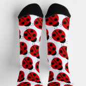 Cute Big Ladybird Pattern Sokken (Top)