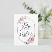 Cute Big Sister Briefkaart (Staand voorkant)
