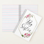 Cute Big Sister Notitieboek (Binnen)