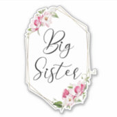Cute Big Sister Sticker (Voorkant)