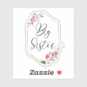 Cute Big Sister Sticker (Vel)