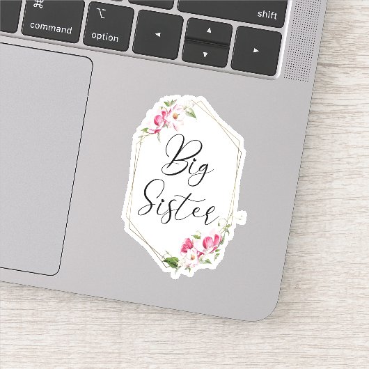 Cute Big Sister Sticker (Detail)