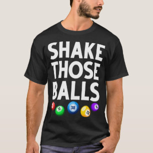 Cute Bingo Design Mannen Vrouwen Casino Gambling B T-shirt