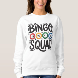 Cute Bingo squad woordkunst Trui