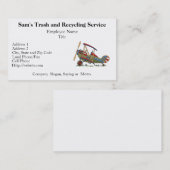 Cute Biplane Visitekaartje (Voorkant / Achterkant)