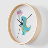 Cute Bird Kids Wall Clock – Soft Nursery Decor (Hoek)
