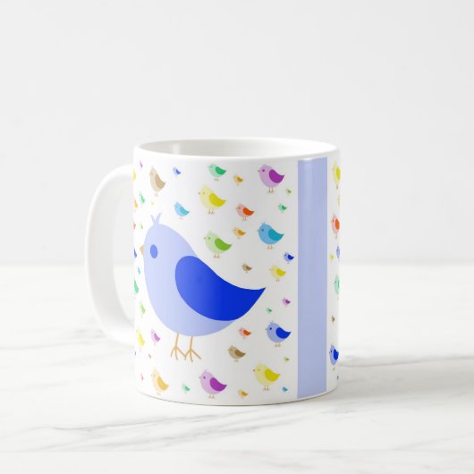 Cute Bird Mok (Voorkant links)