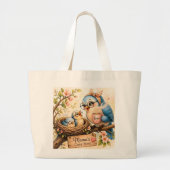 Cute Bird Mom Tote Bag (Devant)